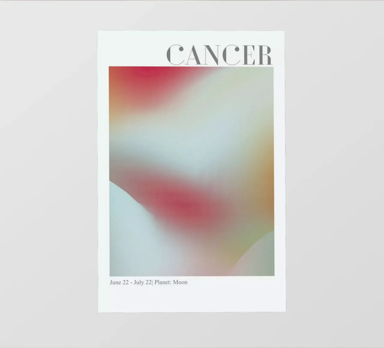 Cancer Abstract Aura telo in pvc da cafelab