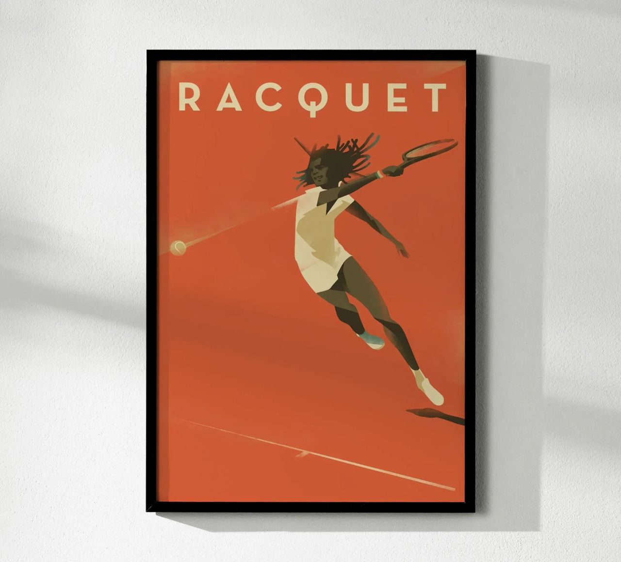 Racquet poster by Taylors Mary