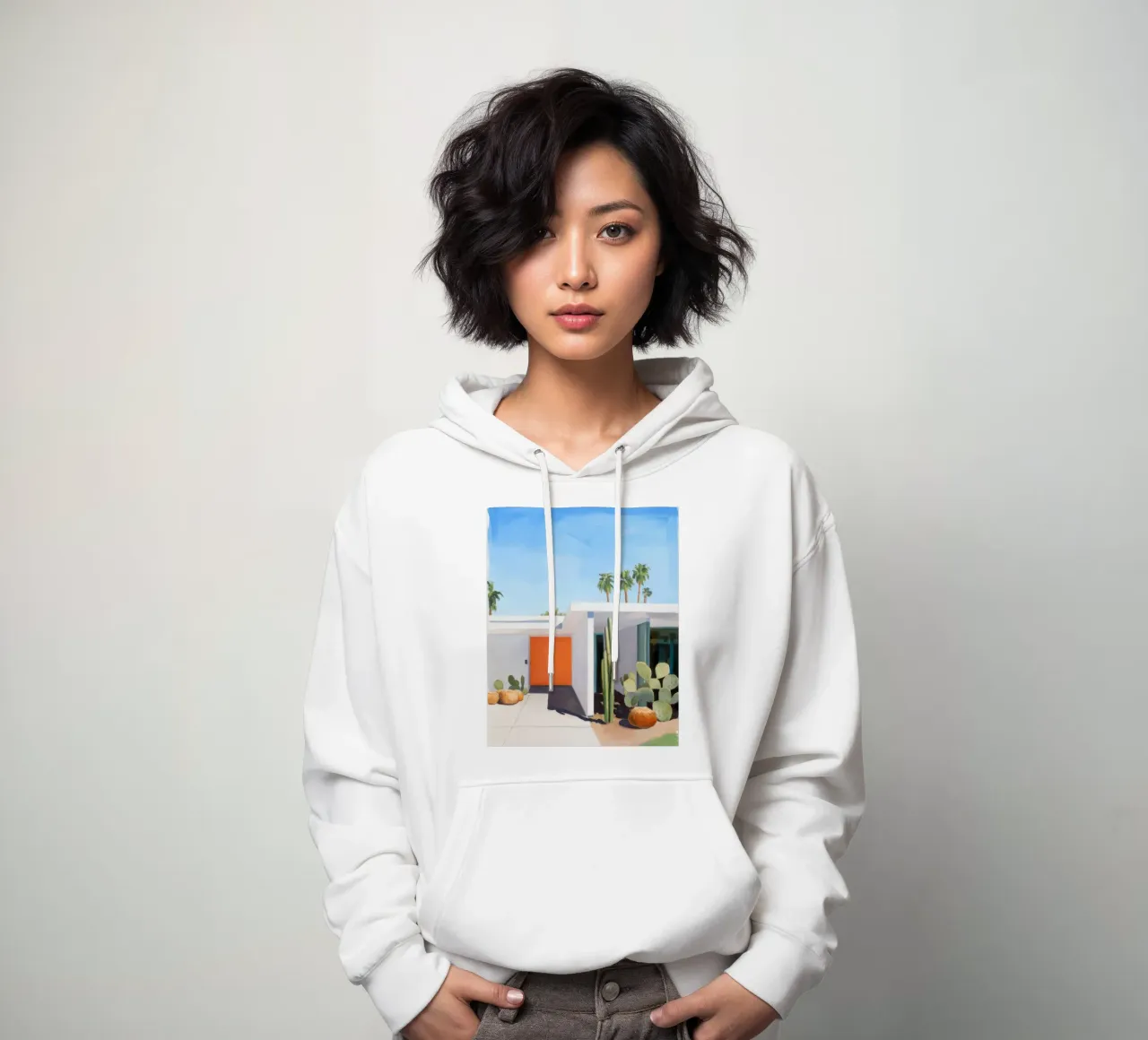 Desert Mod Bloom felpa con cappuccio da Infinite Chroma