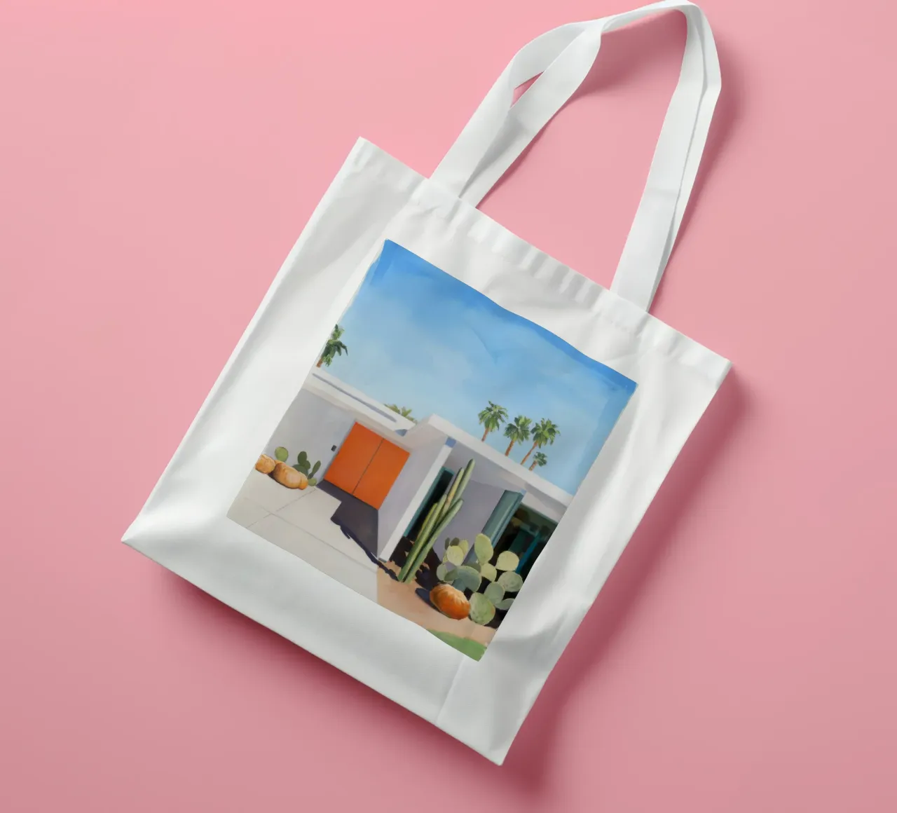 Desert Mod Bloom borsa in juta da Infinite Chroma