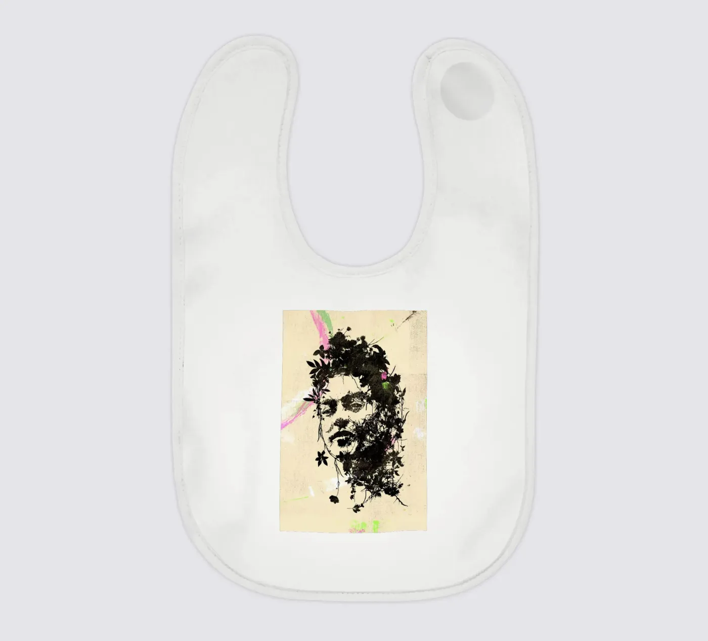 Frida 4 baby bib by Carlos Quitério