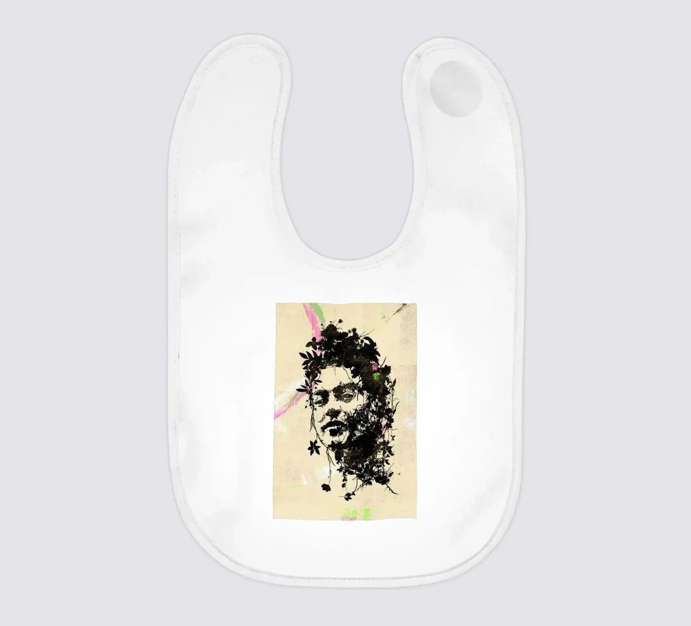 Frida 4 baby bib by Carlos Quitério