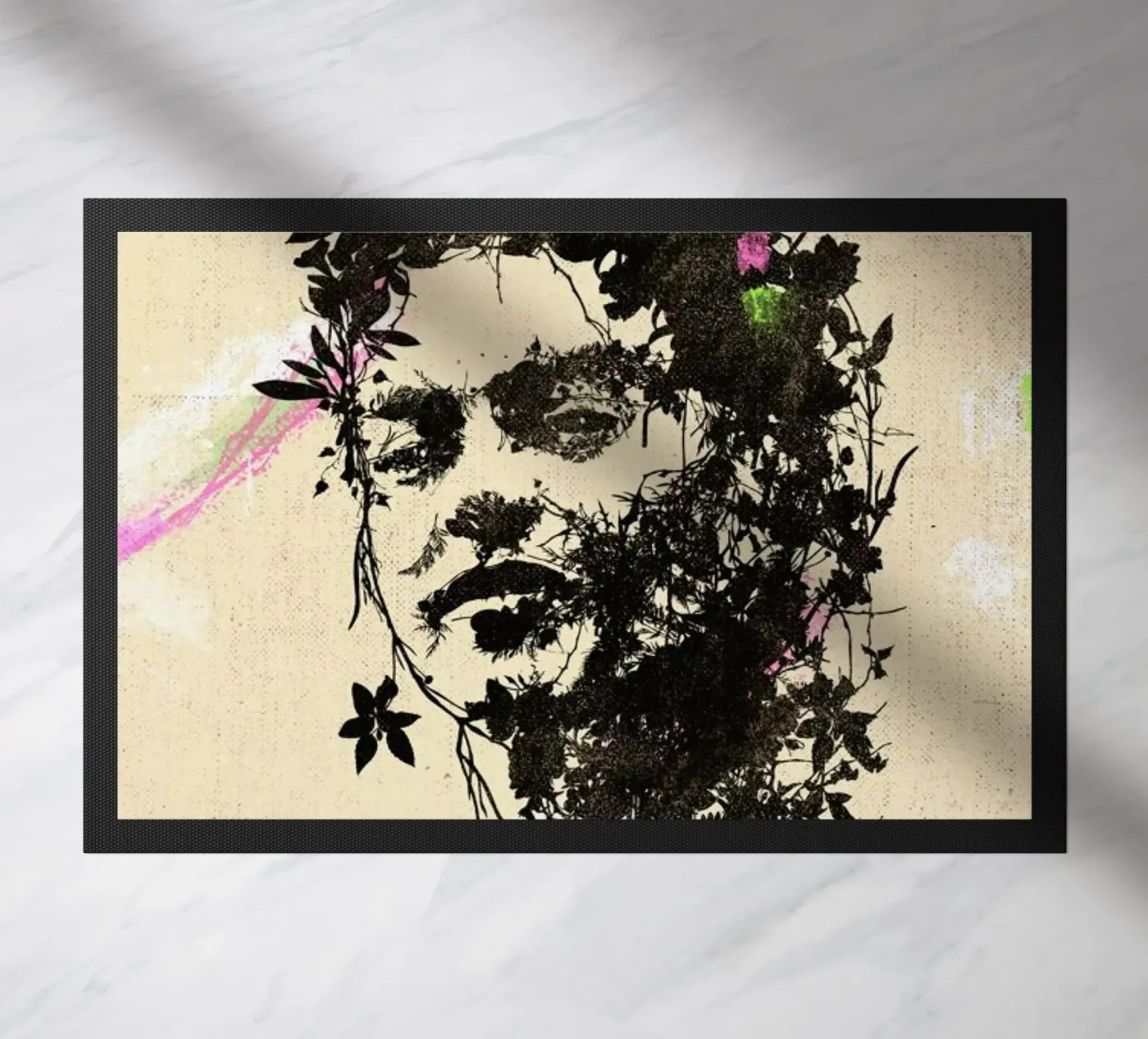 Frida 4 doormat by Carlos Quitério