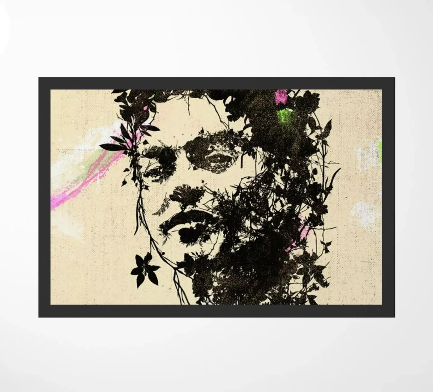 Frida 4 doormat by Carlos Quitério