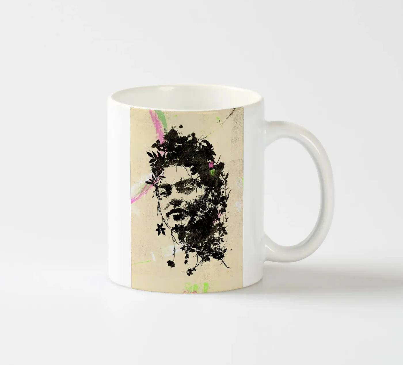 Frida 4 ceramic mug by Carlos Quitério