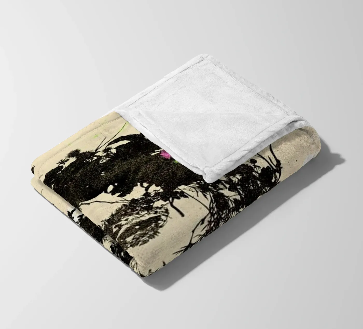 Frida 4 Fleecedecke von Carlos Quitério