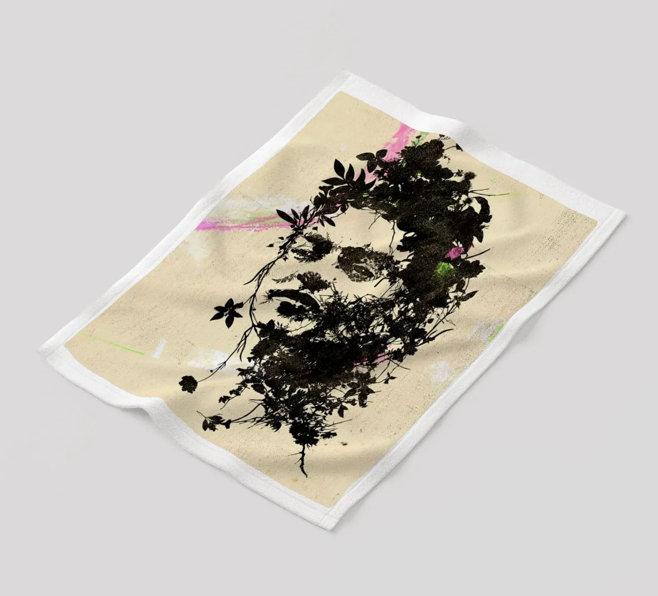 Frida 4 Fleecedecke von Carlos Quitério