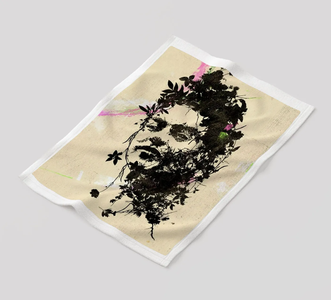 Frida 4 Fleecedecke von Carlos Quitério