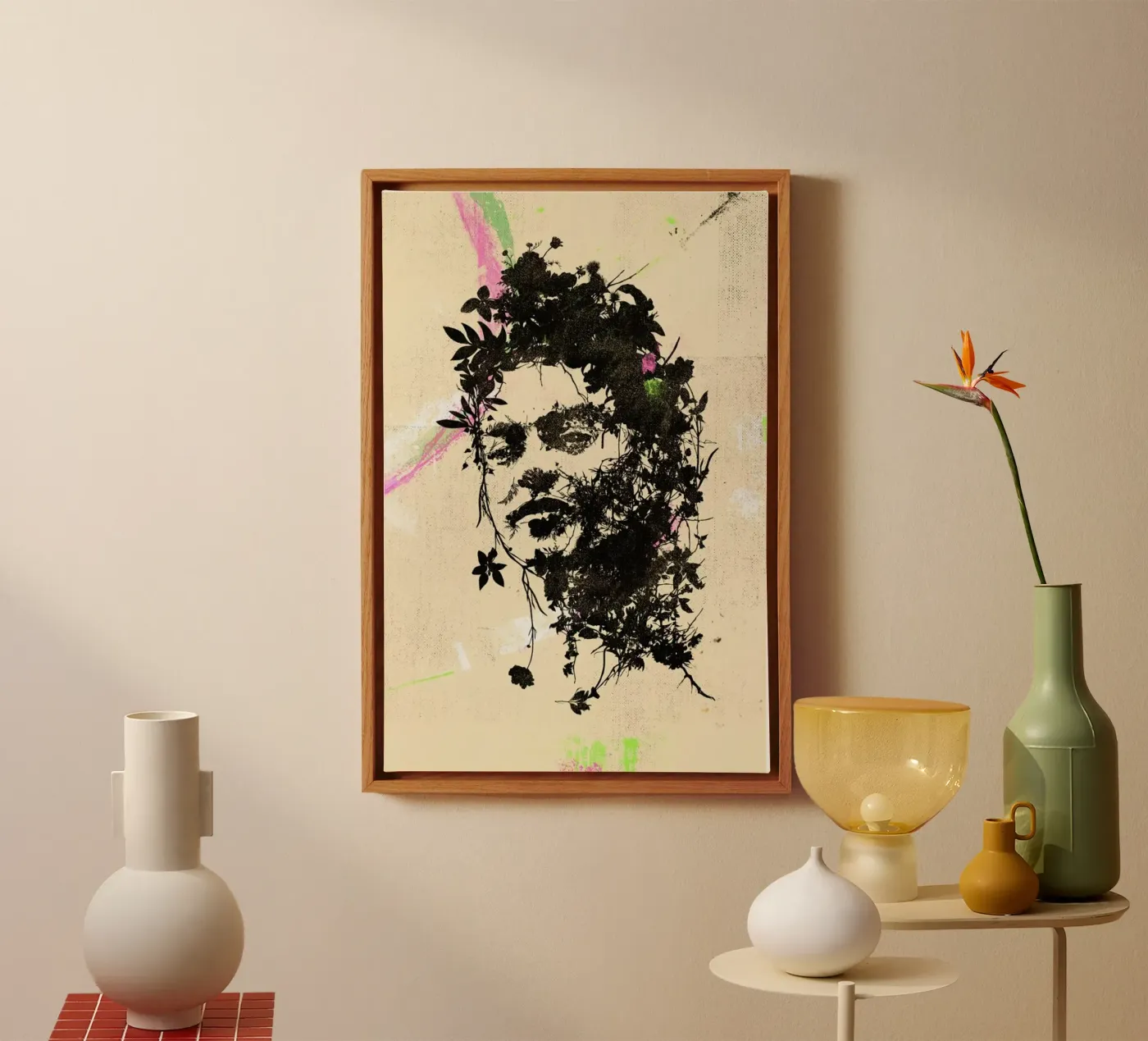 Frida 4 tela da Carlos Quitério