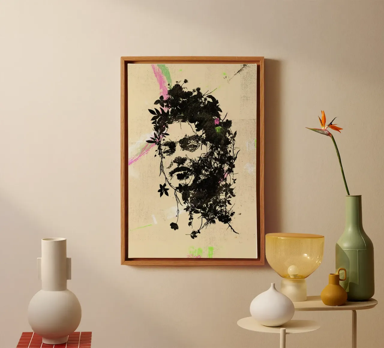 Frida 4 tela da Carlos Quitério