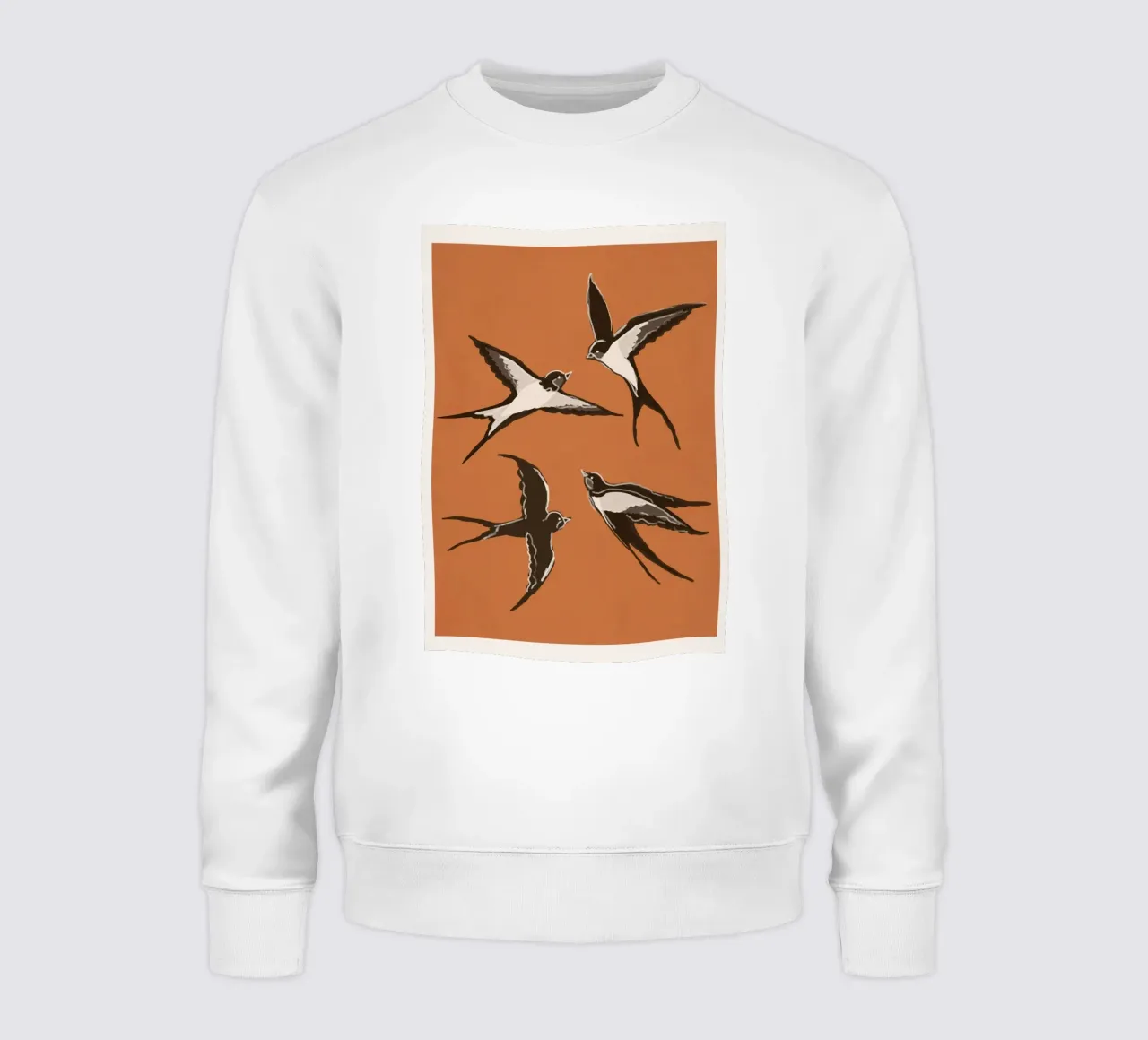 Flying Swallows felpa da Flow Line