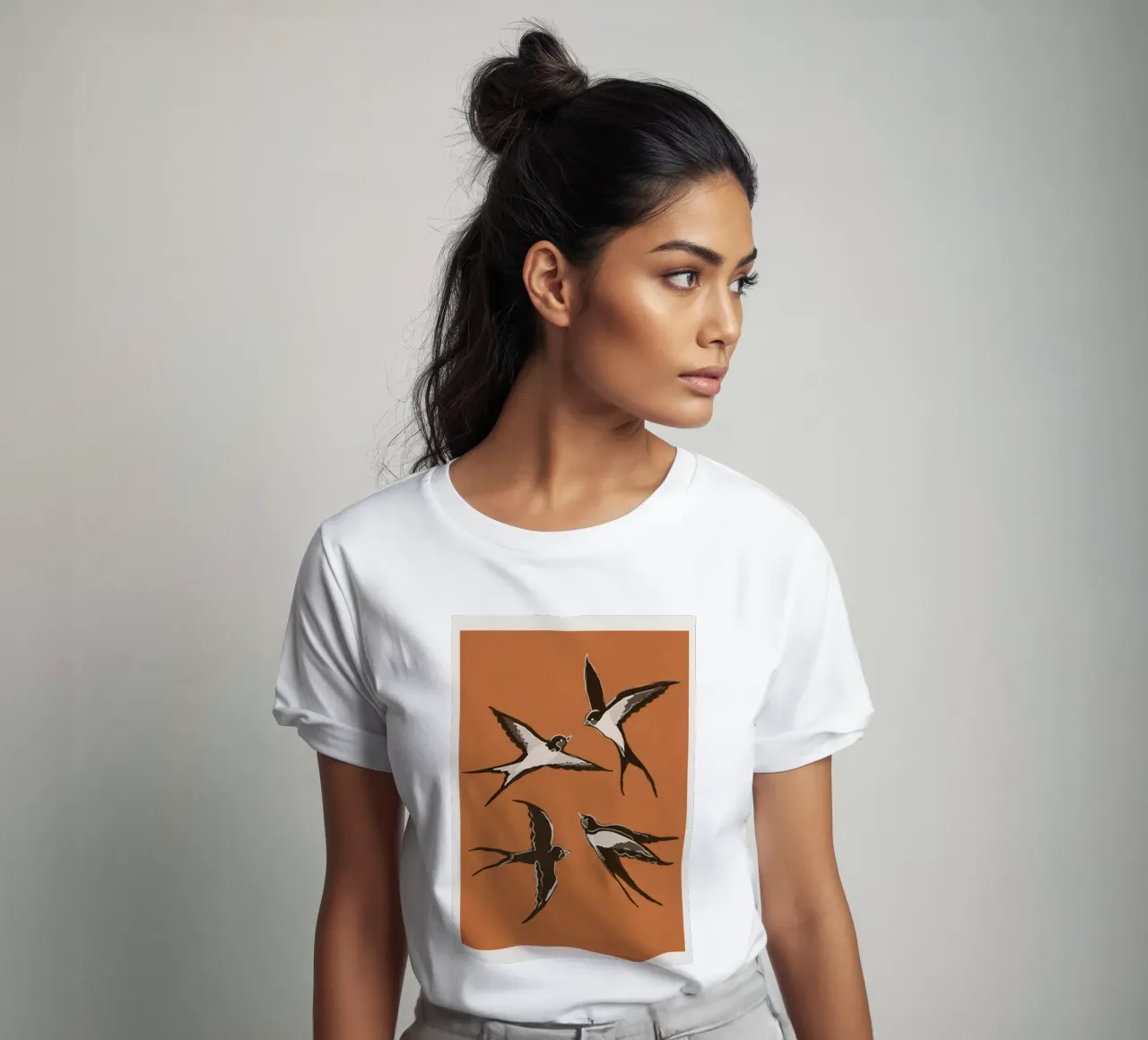 Flying Swallows t-shirt da Flow Line