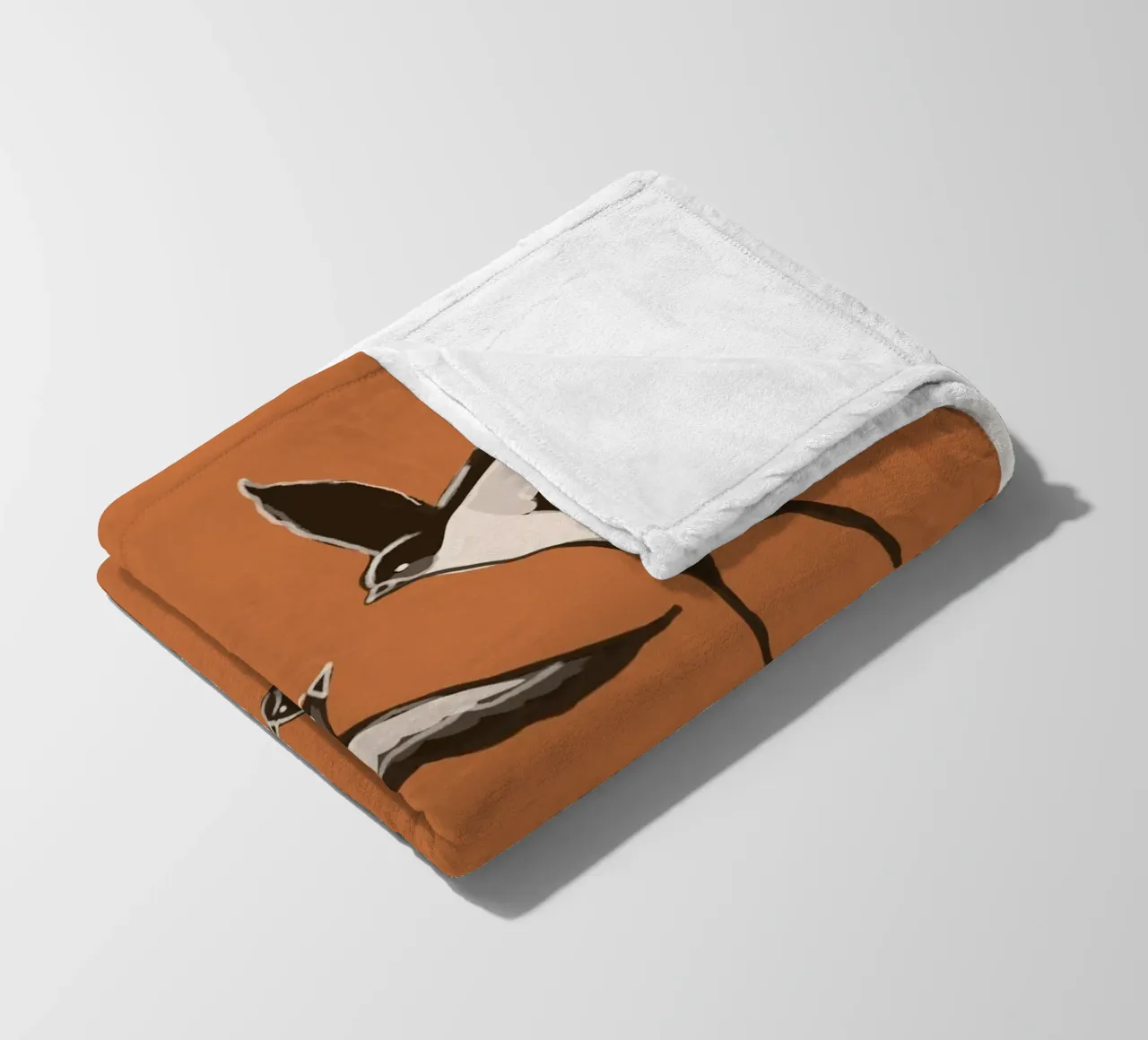 Flying Swallows coperta in pile da Flow Line