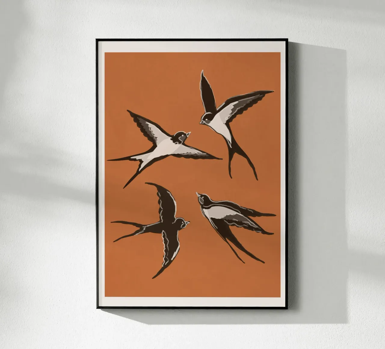 Flying Swallows plexiglass da Flow Line