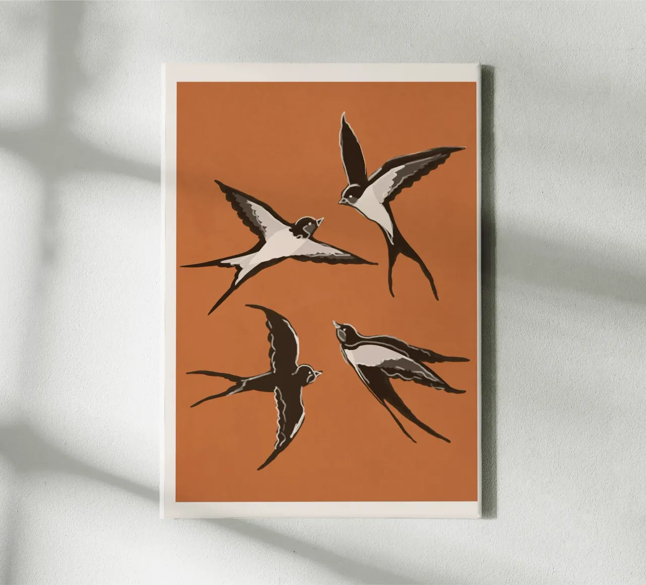 Flying Swallows tela da Flow Line