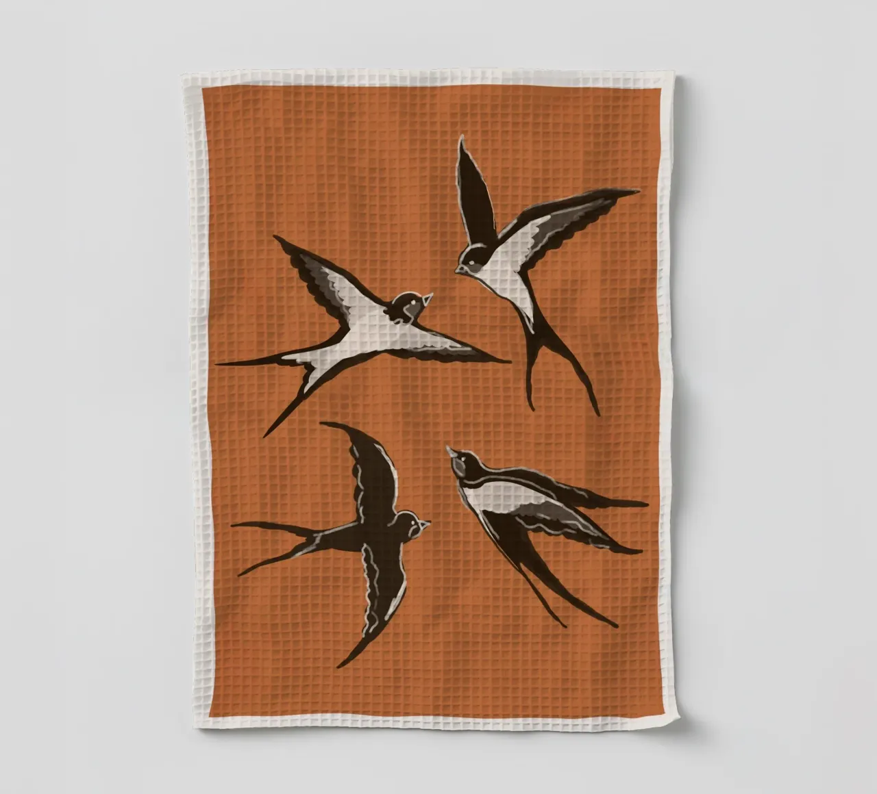 Flying Swallows torchon de Flow Line