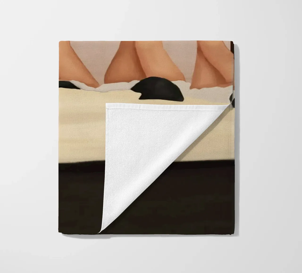 Friends 2 beach towel by Flow Line