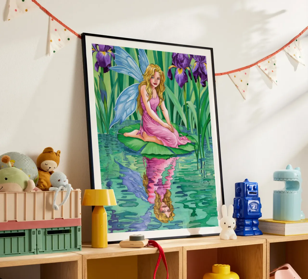 Rêverie de Lily Pad poster de Infinite Chroma