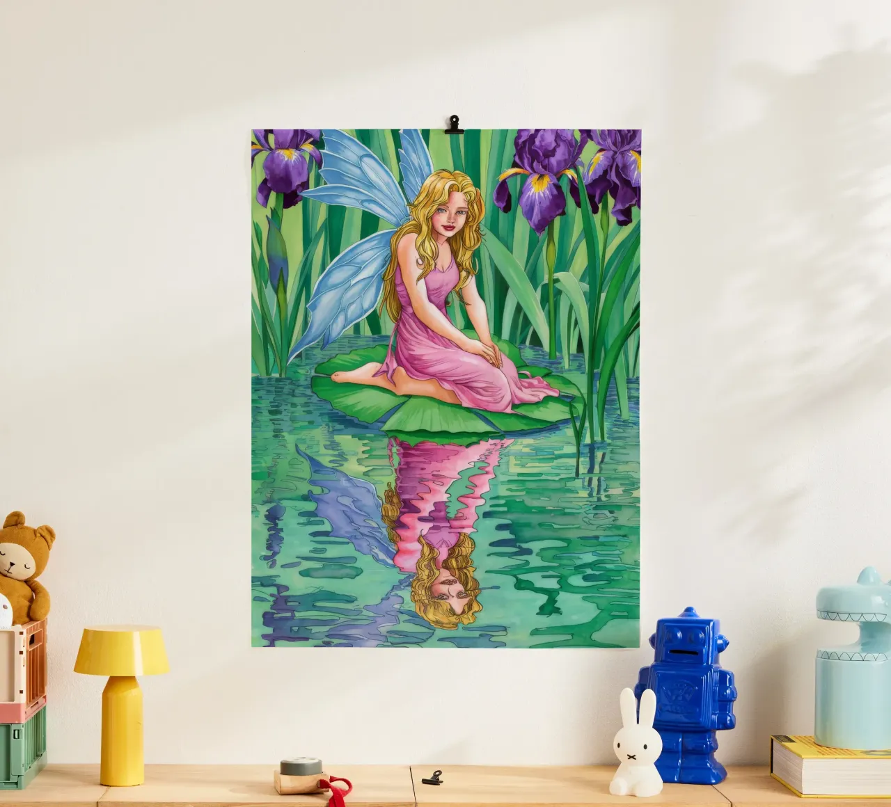 Rêverie de Lily Pad poster de Infinite Chroma