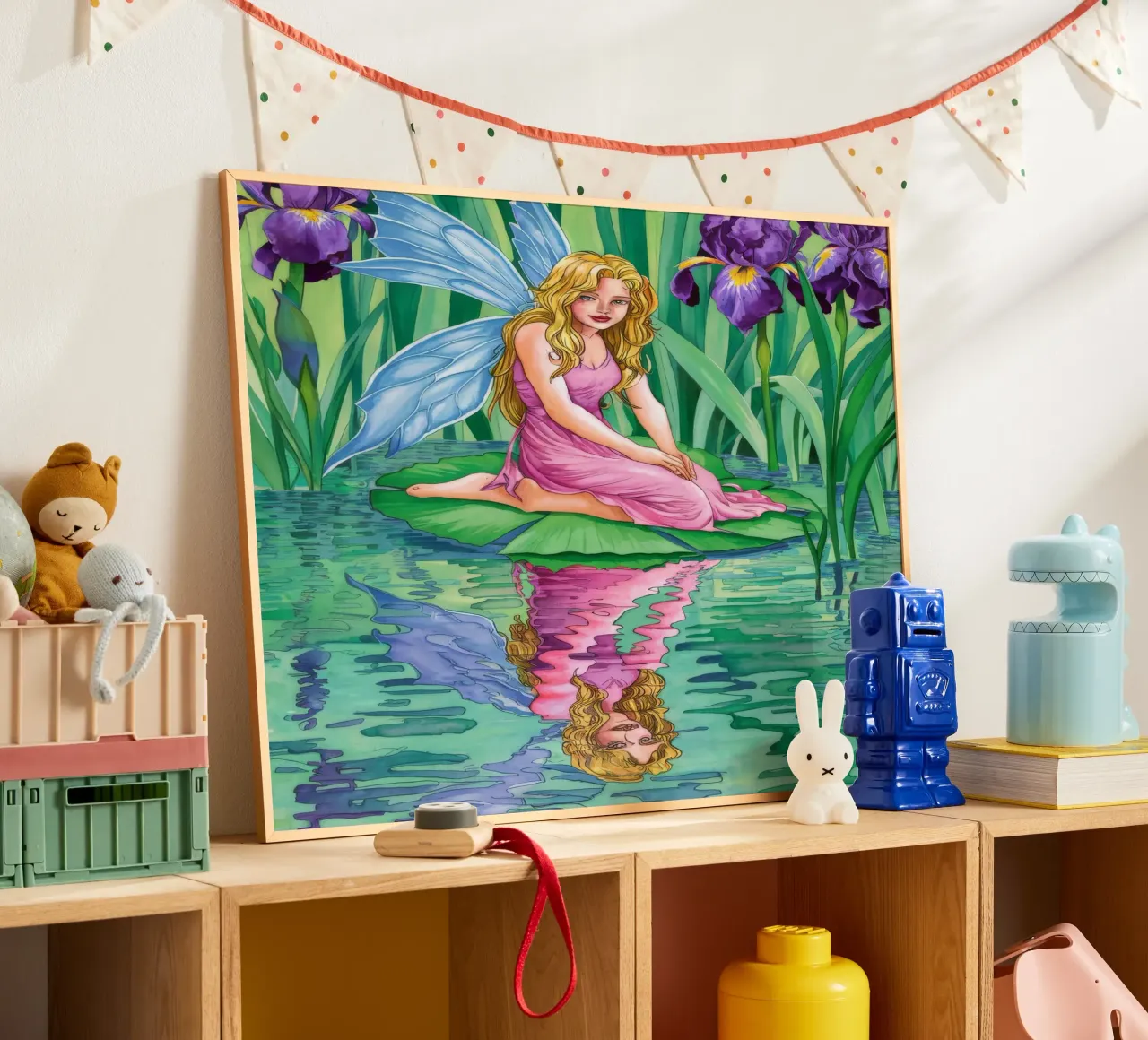 Rêverie de Lily Pad poster de Infinite Chroma