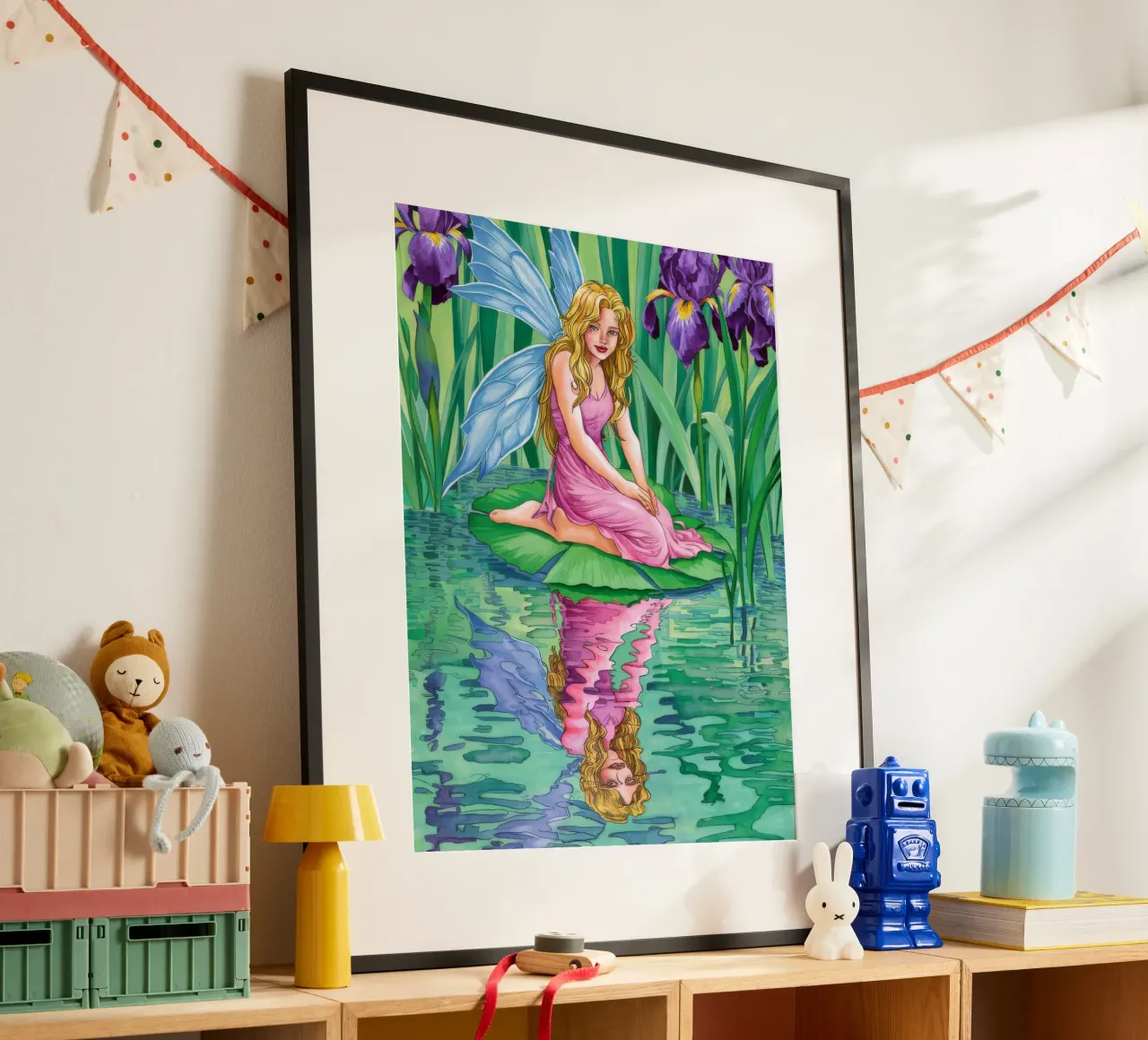 Rêverie de Lily Pad poster de Infinite Chroma