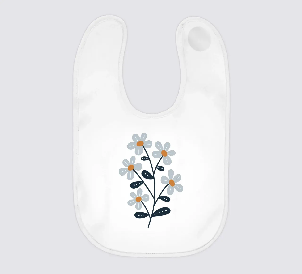 Flowers bavaglino da LisaArtes