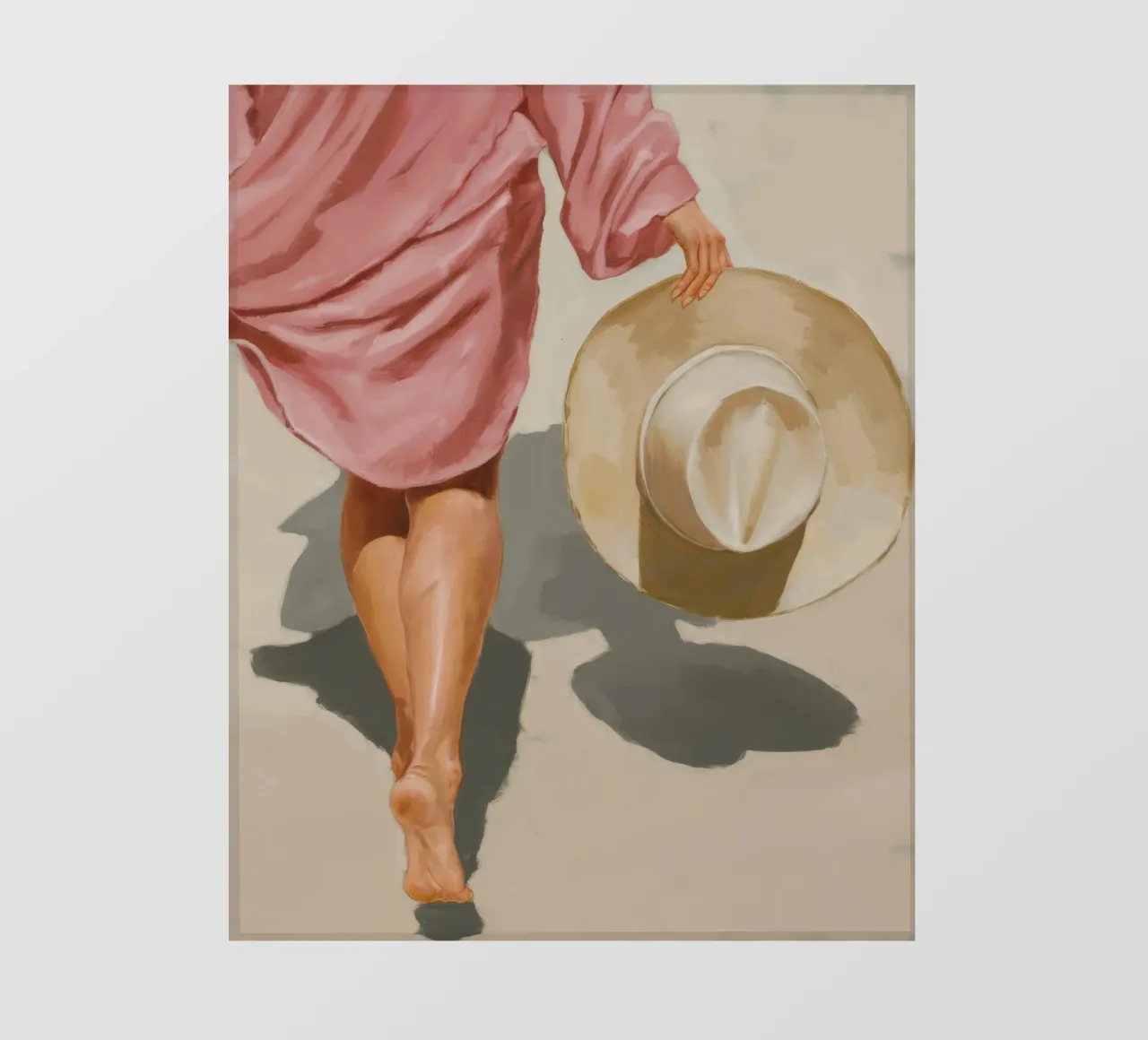 Roseate Stroll Horizon pellicola backlit da Infinite Chroma