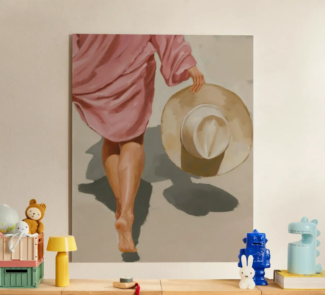 Roseate Stroll Horizon acrylic glass by Infinite Chroma