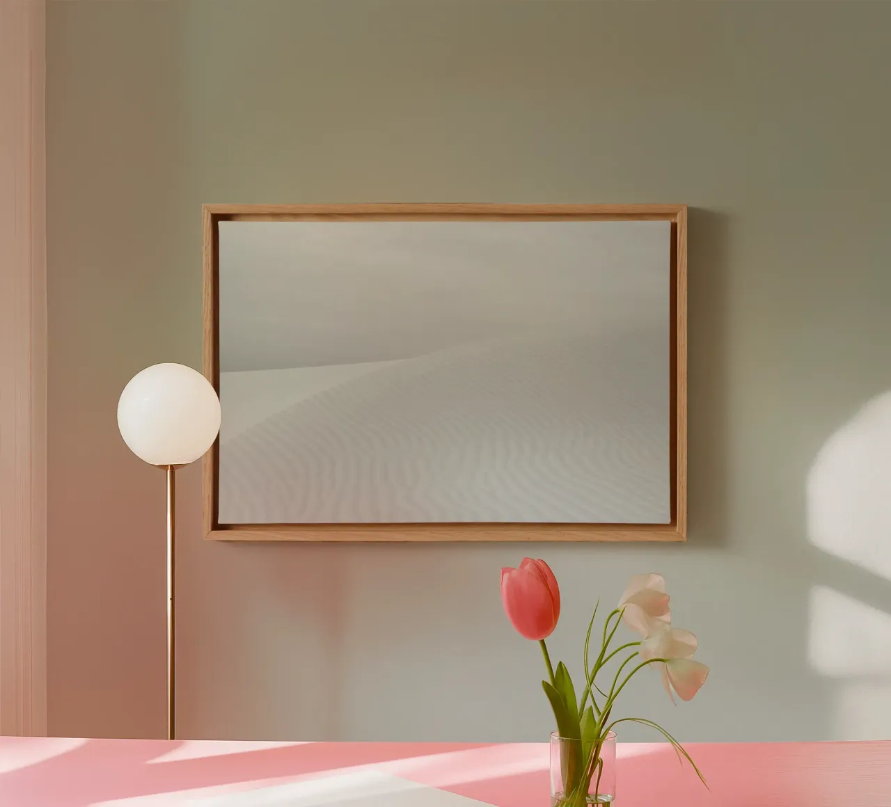 Abstract landscape II tela con Cornice a cassetta da photolovers