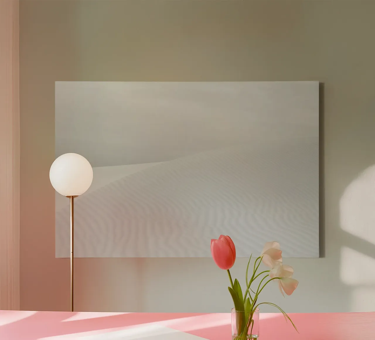 Abstract landscape II tela con Cornice a cassetta da photolovers