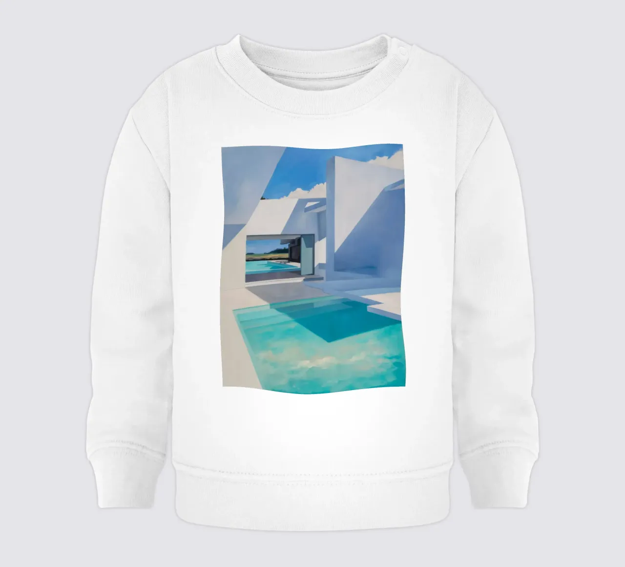 Azure Angle Still sudadera de bebé de Infinite Chroma