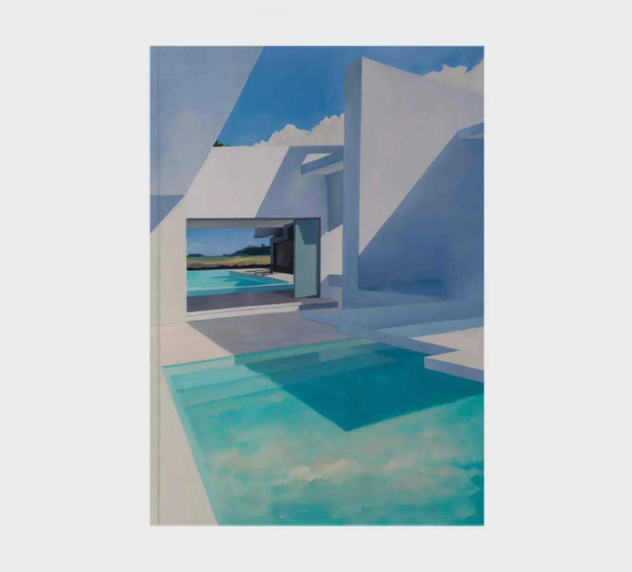 Azure Angle Still notebook by Infinite Chroma