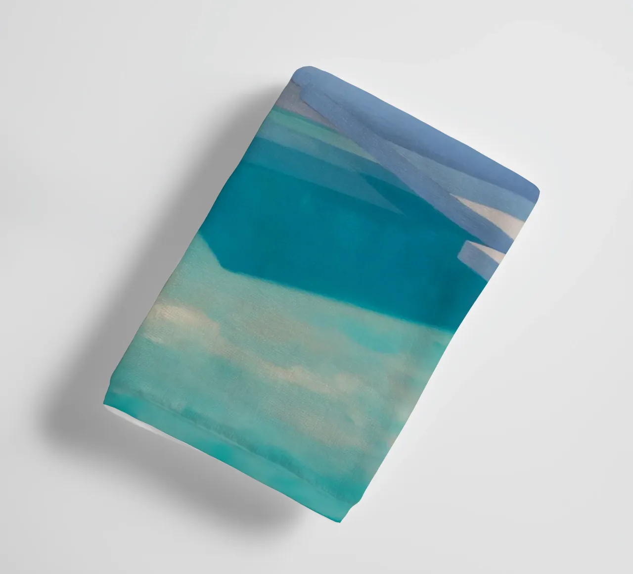 Azure Angle Still towel by Infinite Chroma