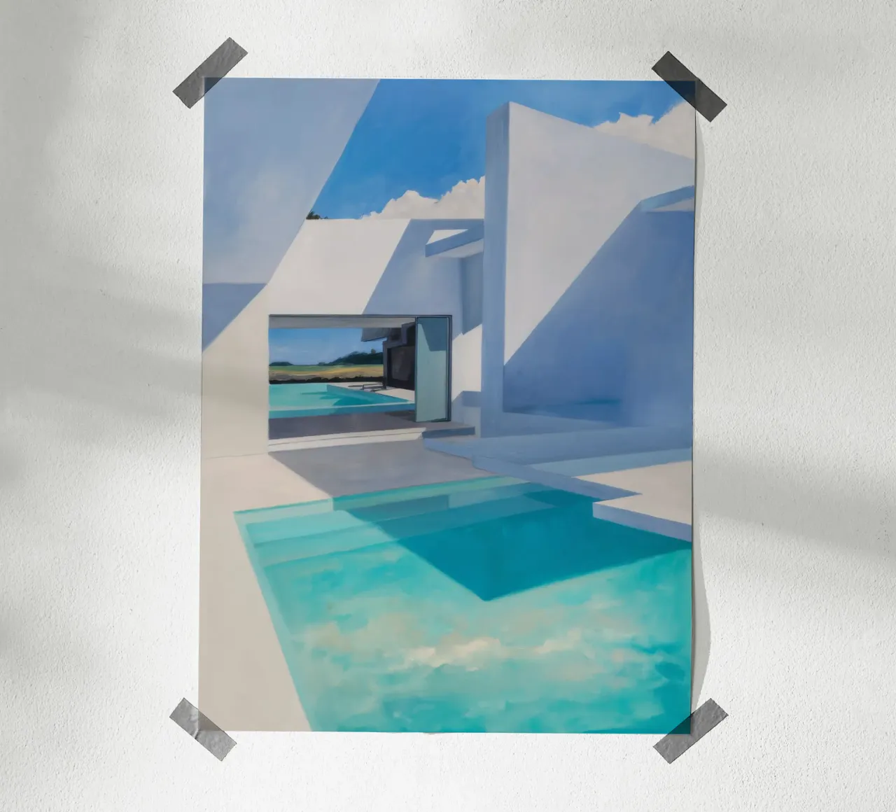 Azure Angle Still hahnemühle de Infinite Chroma