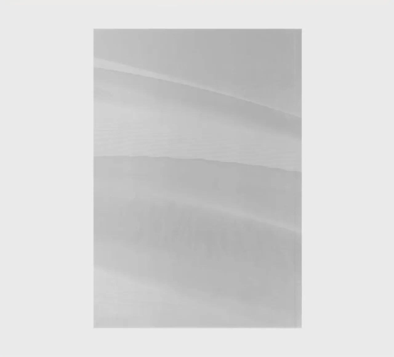 Minimalistic white nature notebook by photolovers