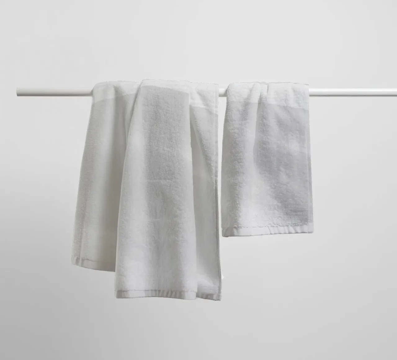Minimalistic white nature asciugamano da bagno da photolovers
