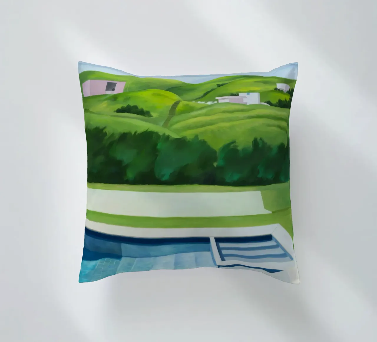 Piscina Emerald Hillside cuscino da Infinite Chroma