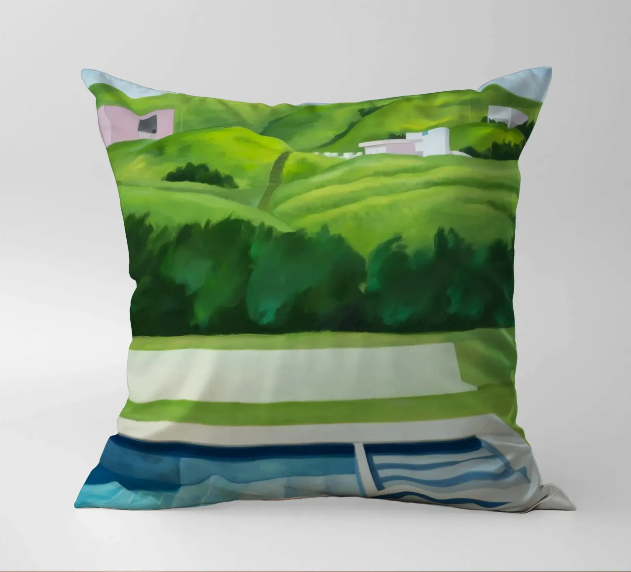 Piscina Emerald Hillside cuscino da Infinite Chroma
