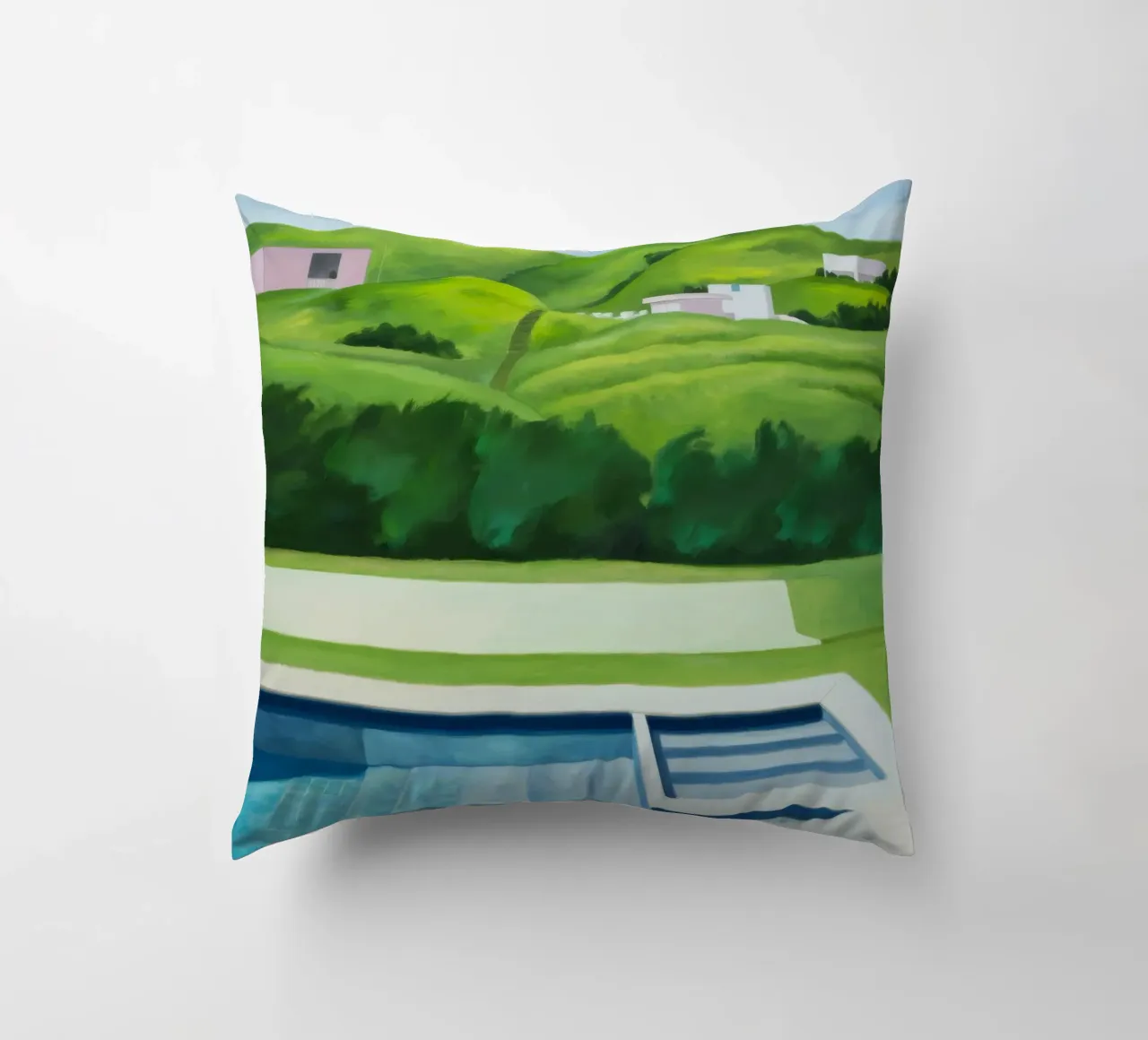 Piscina Emerald Hillside cuscino da Infinite Chroma
