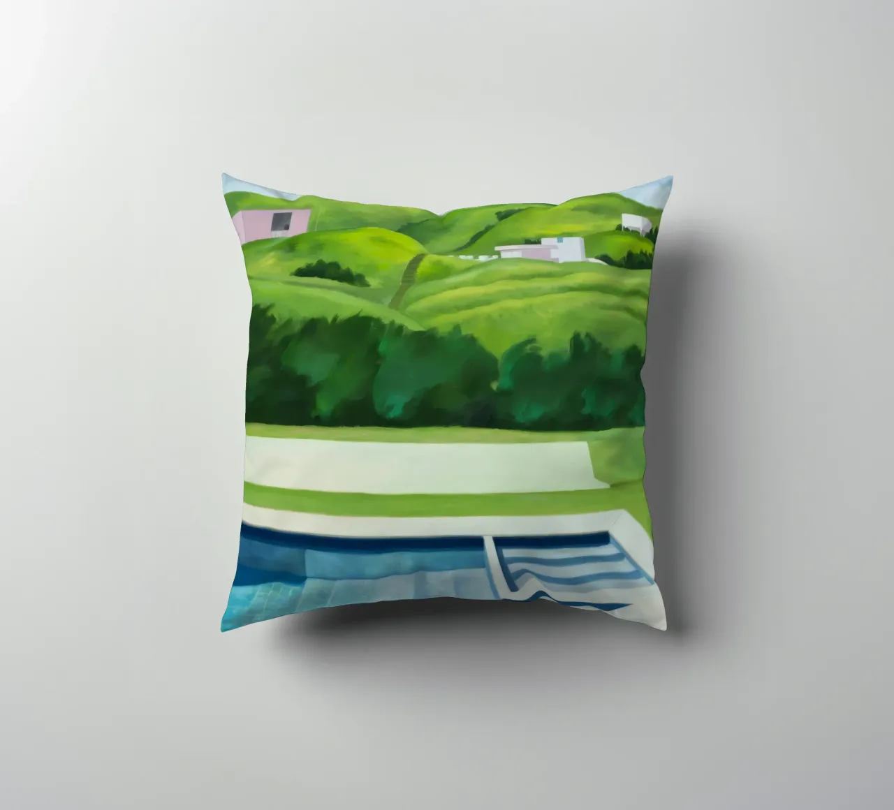 Piscina Emerald Hillside cuscino da Infinite Chroma