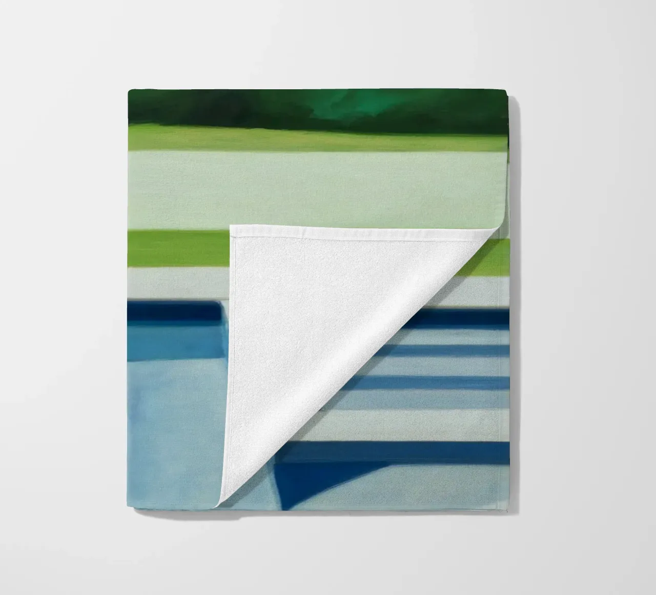 Piscina Emerald Hillside telo mare da Infinite Chroma
