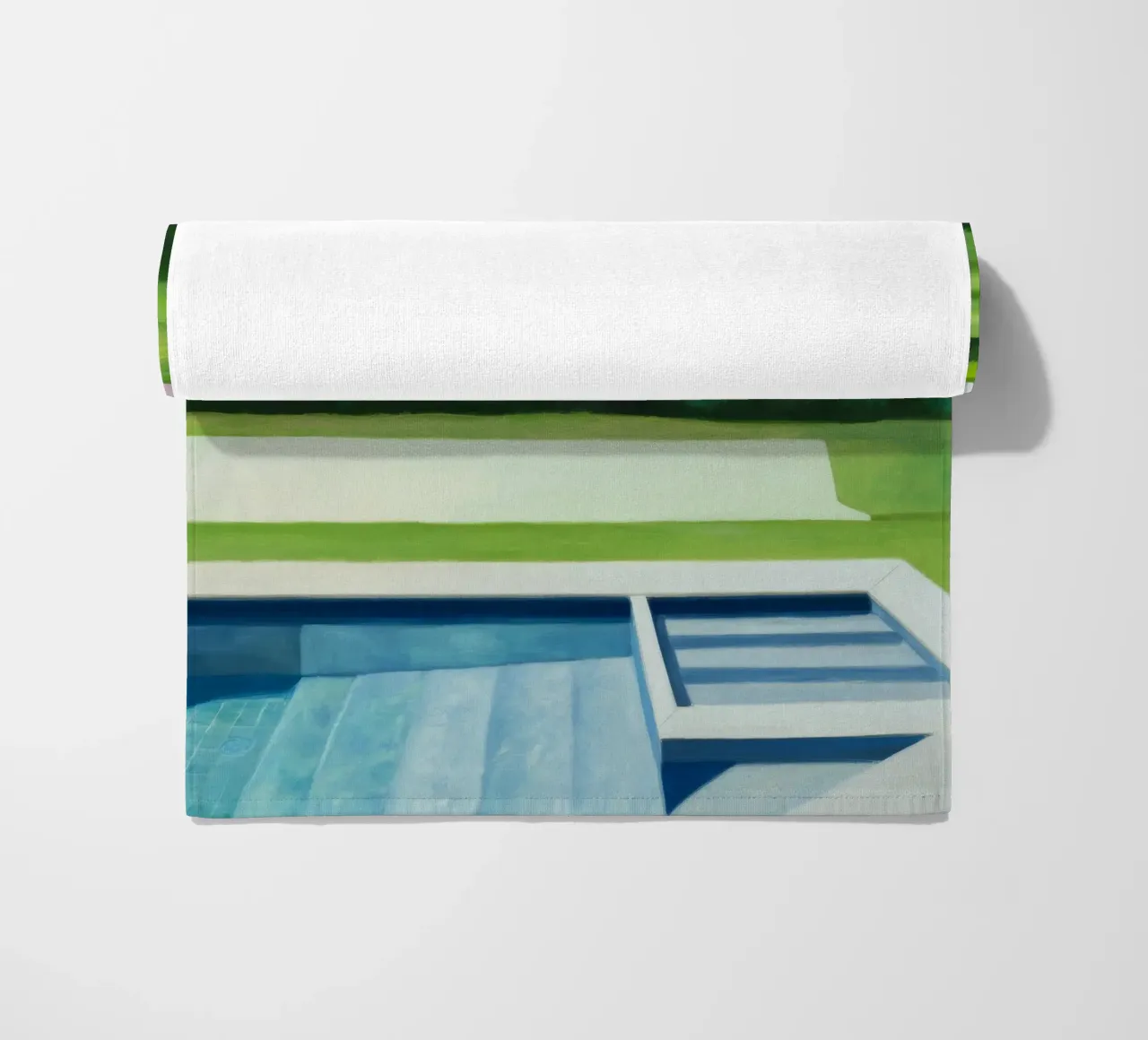 Piscina Emerald Hillside telo mare da Infinite Chroma
