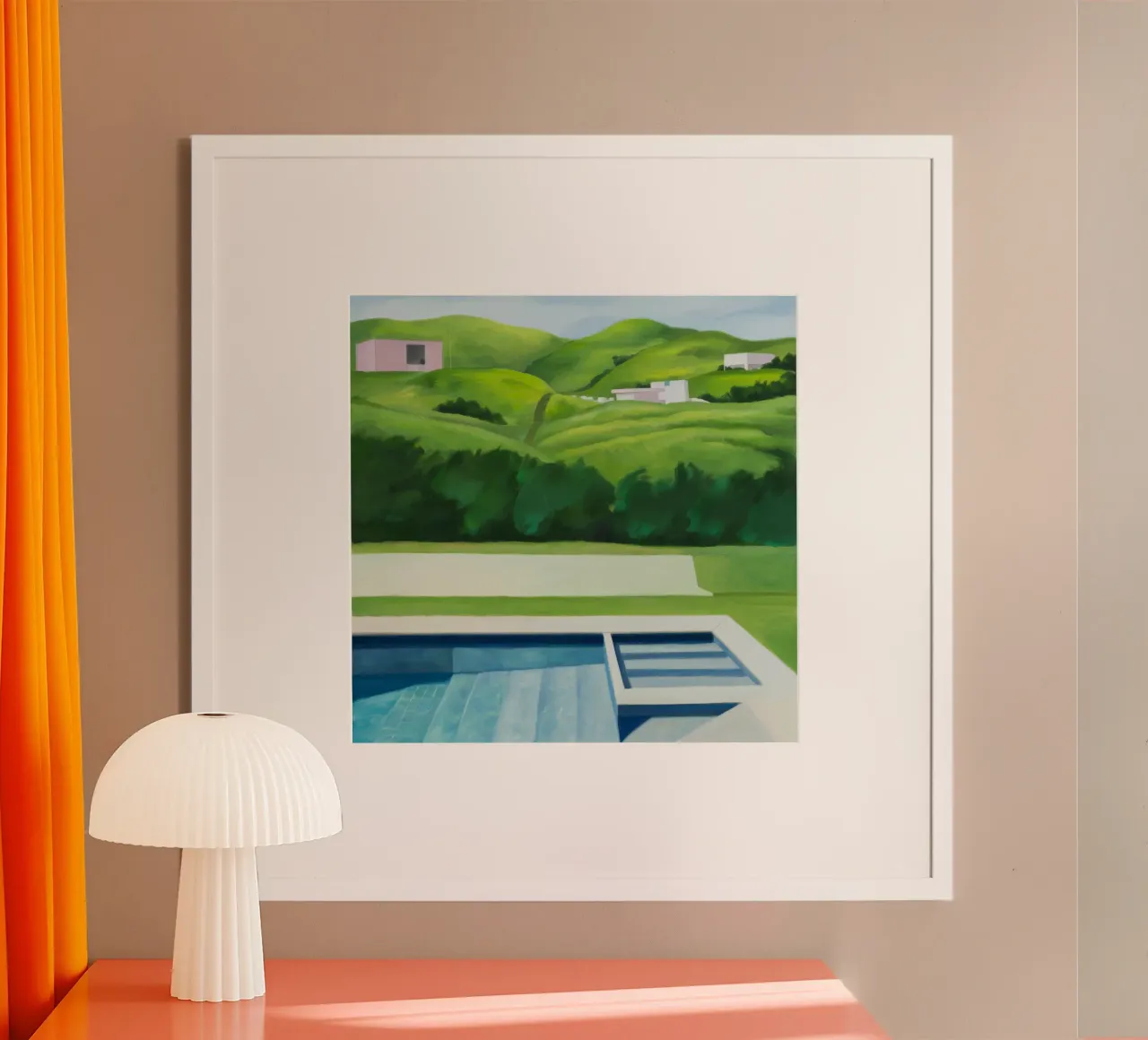 Piscina Emerald Hillside carta hahnemühle da Infinite Chroma