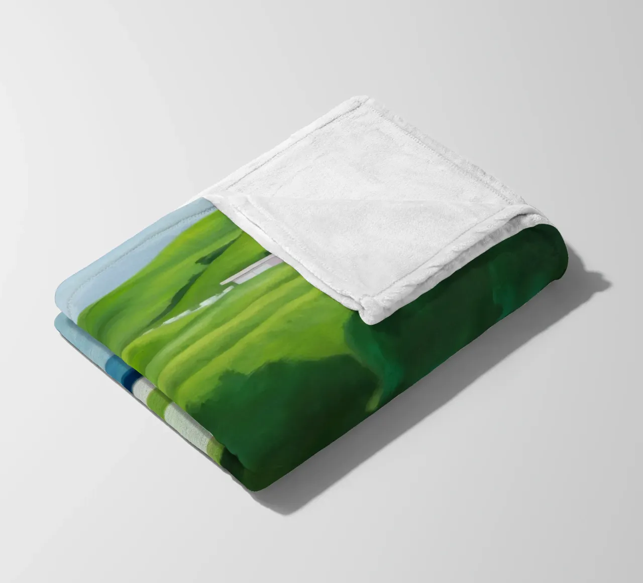 Piscina Emerald Hillside coperta in pile da Infinite Chroma