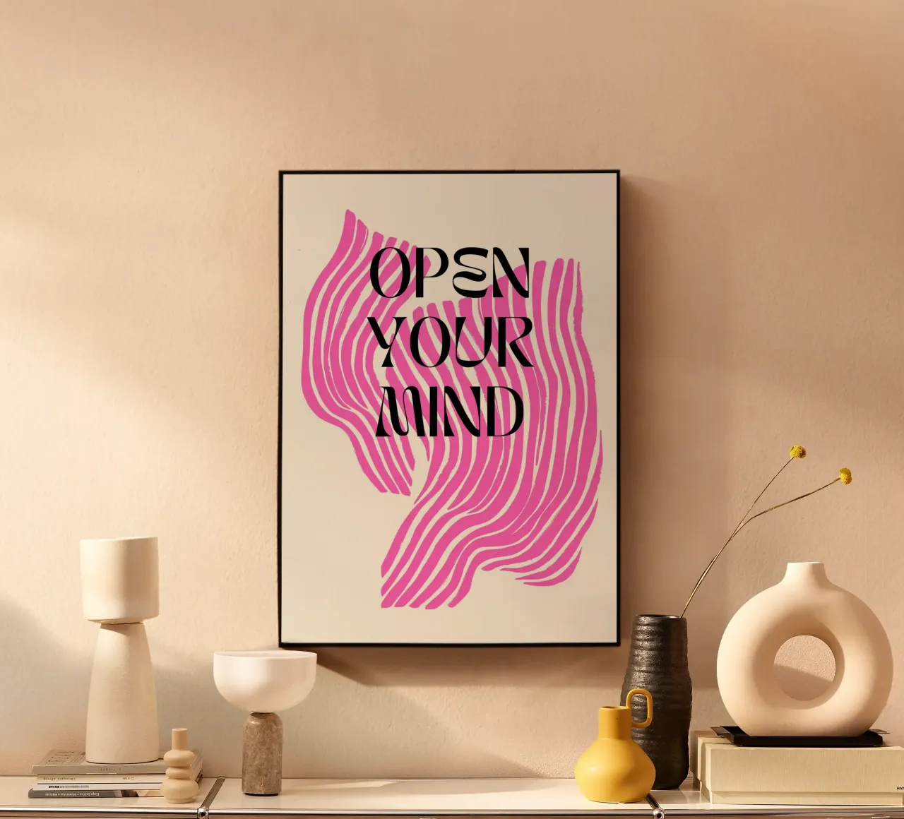 „Open Your Mind“ – Lebensmotto und Mindset Vol 2. alu-dibond by Grünkraftwerk