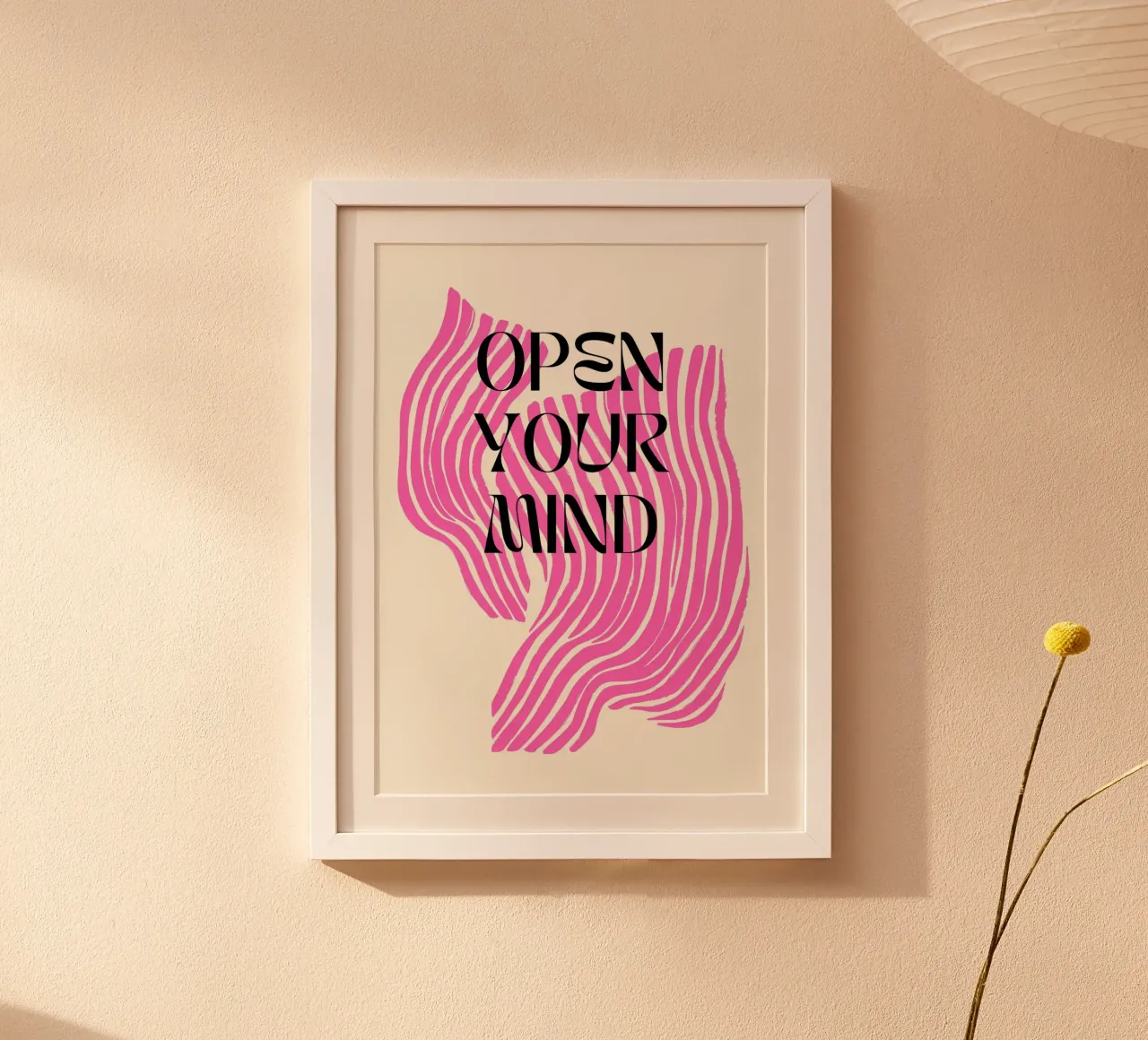 „Open Your Mind“ – Lebensmotto und Mindset Vol 2. poster da Grünkraftwerk