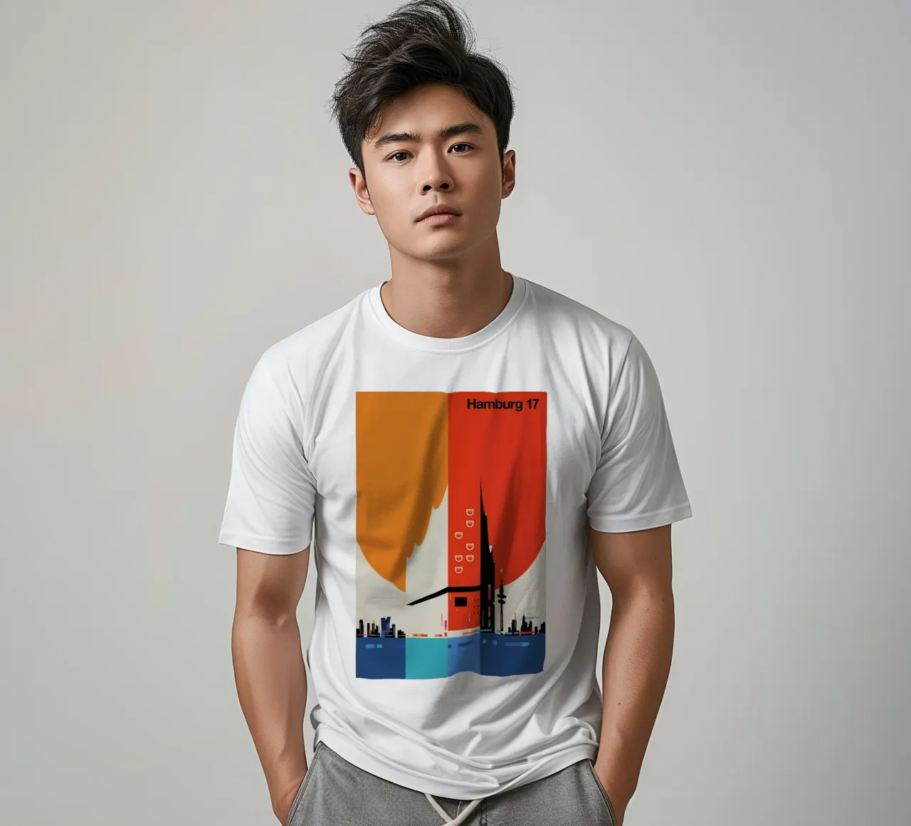 Hamburg 17 t-shirt da Bo Lundberg