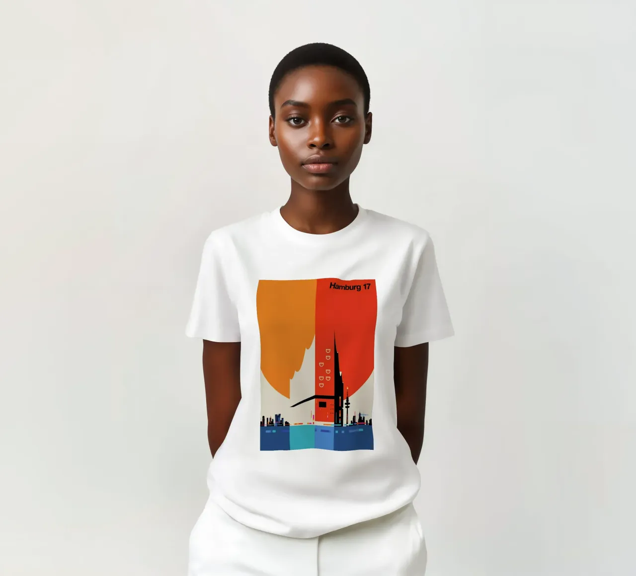 Hamburg 17 t-shirt da Bo Lundberg