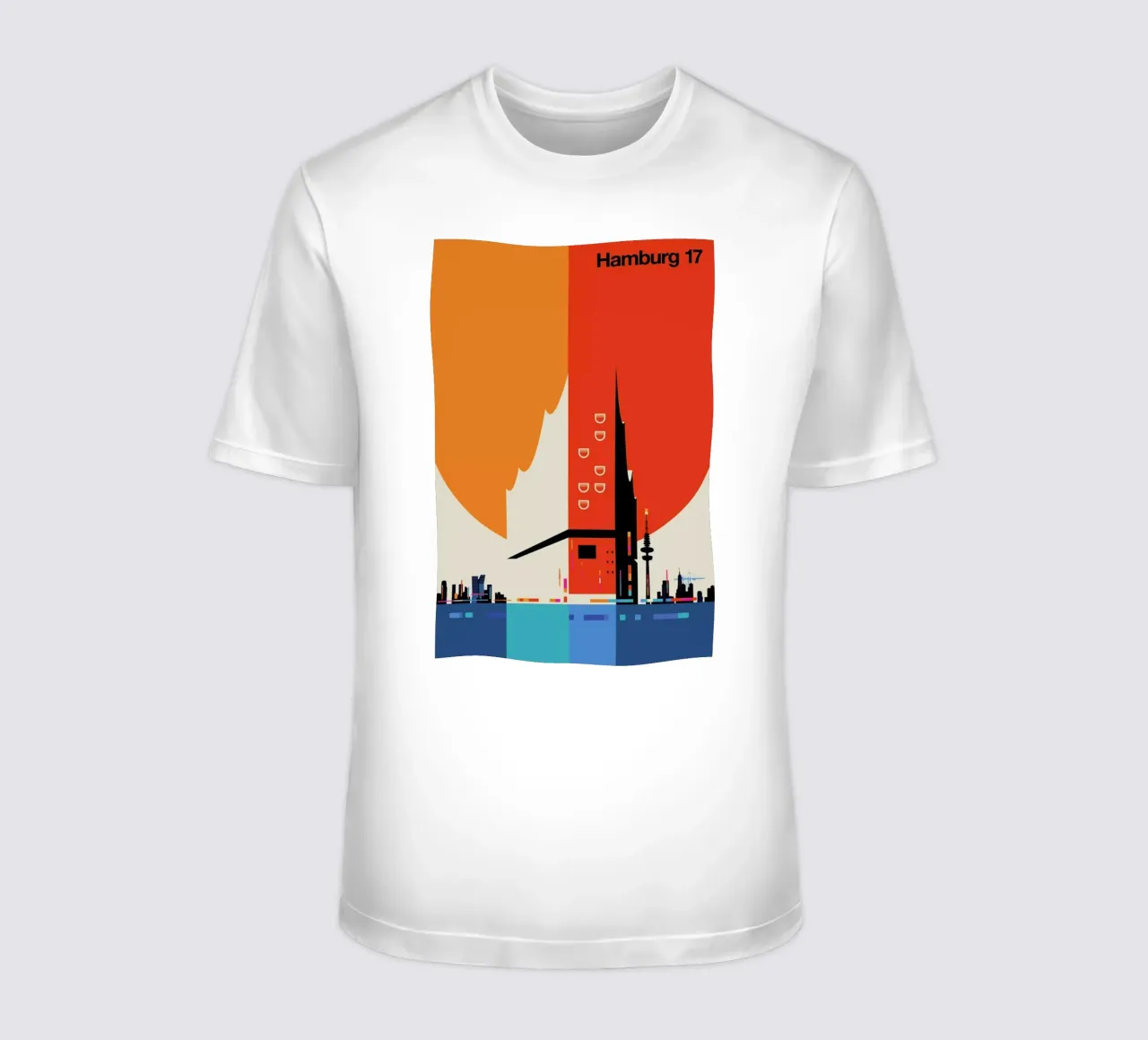 Hamburg 17 t-shirt da Bo Lundberg
