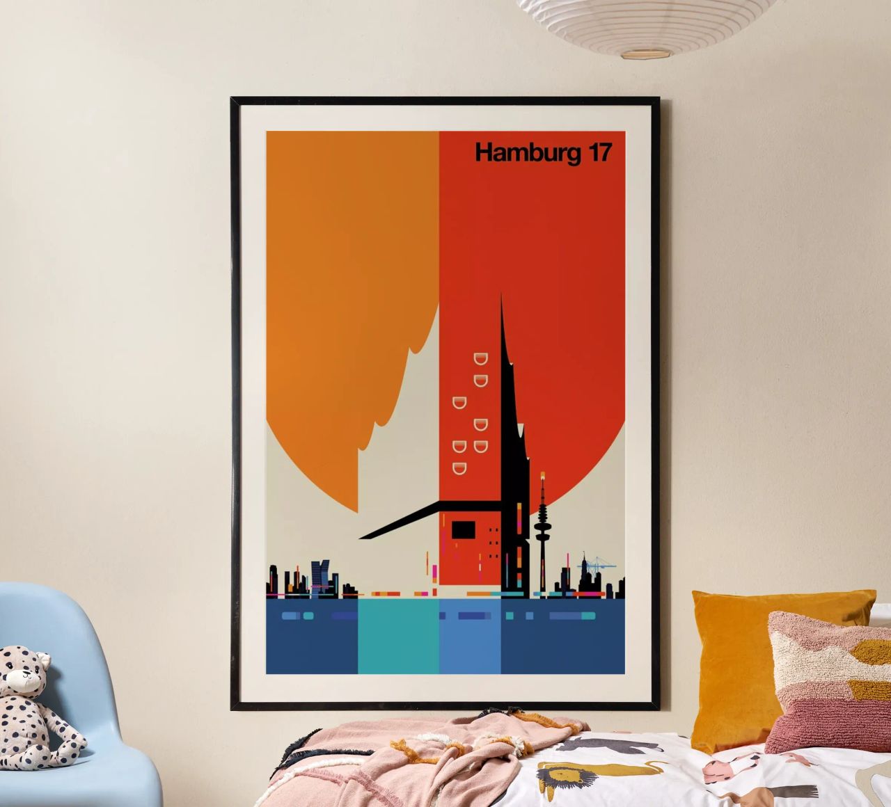 Hamburg 17 poster de Bo Lundberg